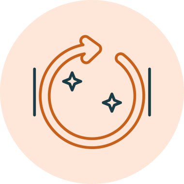 Basit oklar. Web simgesi illüstrasyonu