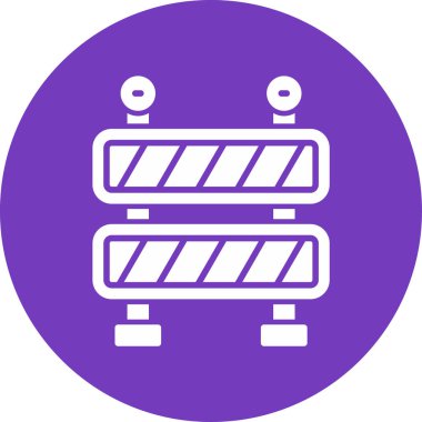 Yapı vektör simgesi altında, modern tasarım illüstrasyonu 