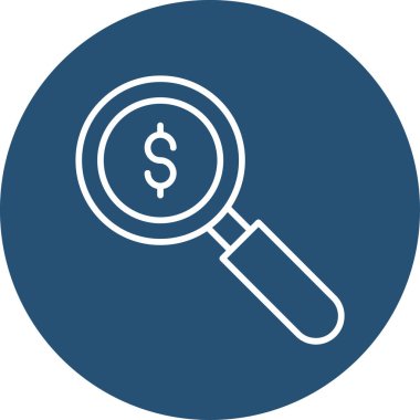 Basit Denetim simgesi. vektör illüstrasyonu