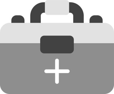 İlk yardım kiti vektör illüstrasyonu