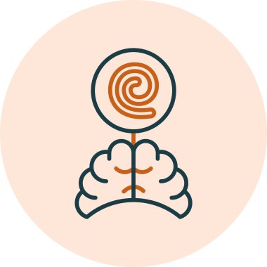 Karışıklık Ağ ikonu vektör illüstrasyonu