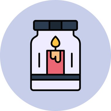 Mum. Web simgesi basit illüstrasyon 