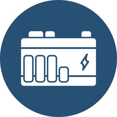 Basit pil şarj simgesi, dikkat dağıtma özelliği yok.