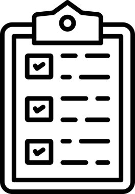 Web uygulamaları için bir kontrol listesini temsil eden bir grafiğin canlandırması.