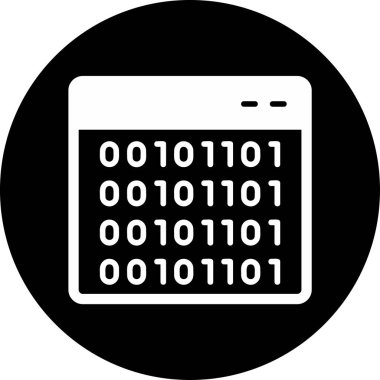 Tarayıcı modern simgesinin vektör illüstrasyonu