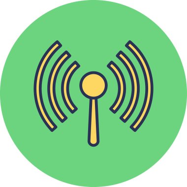 wifi simgesi, vektör illüstrasyon tasarımı