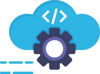 veri bulut hesaplama. Web simgesi