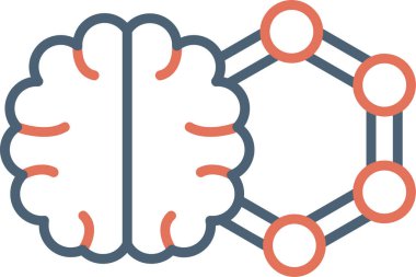 Öğrenmek. Web simgesi vektör illüstrasyonu