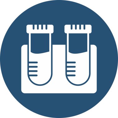 lab test tüpleri ikon vektör illüstrasyonuName