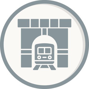 Tünel ağ simgesi vektör çizimi 