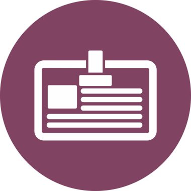 Rozet. Web simgesi basit illüstrasyon