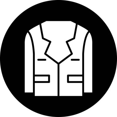 giysi simgesi basit illüstrasyon