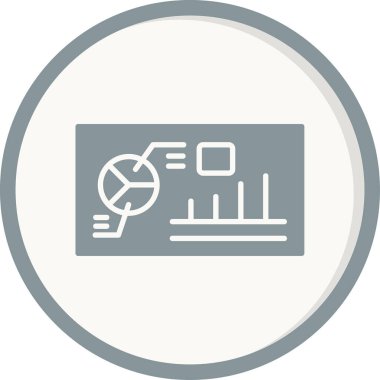 Sunulabilir modern simgenin vektör illüstrasyonu