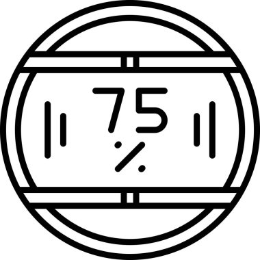 Modern İlerleme simgesinin vektör illüstrasyonu