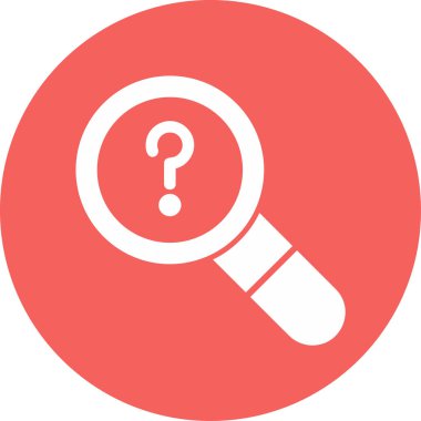 Ara. Web simgesi basit illüstrasyon 