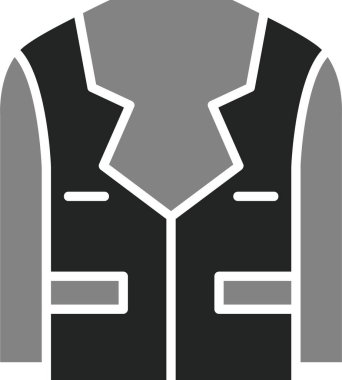 giysi simgesi basit illüstrasyon