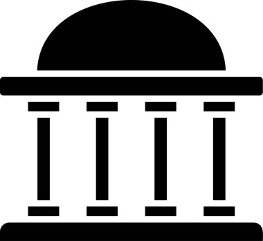 Kubbe. Web simgesi basit illüstrasyon