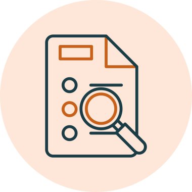 onaylandı. Web simgesi basit illüstrasyon