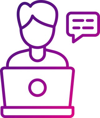 Düz vektör yaklaşımlı soyut görüntü arama simgesi.