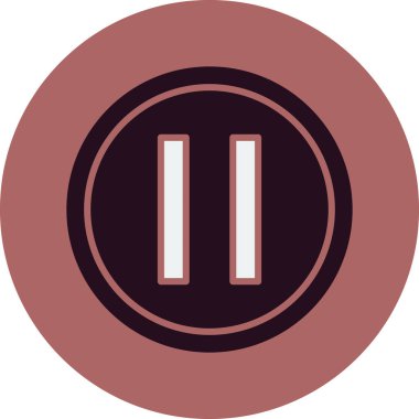 Paralel ağ simgesi, vektör illüstrasyonu