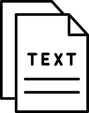  Kağıt. Web simgesi basit illüstrasyon