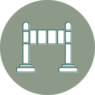 Engel Web simgesi vektör illüstrasyonu