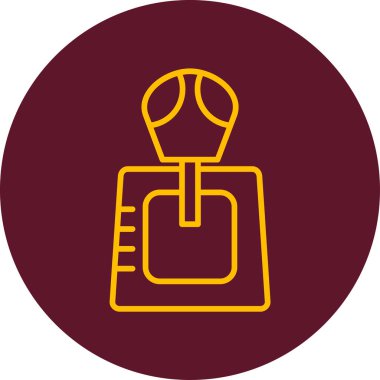 Otomatik Aktarım Web simgesi vektör illüstrasyonu