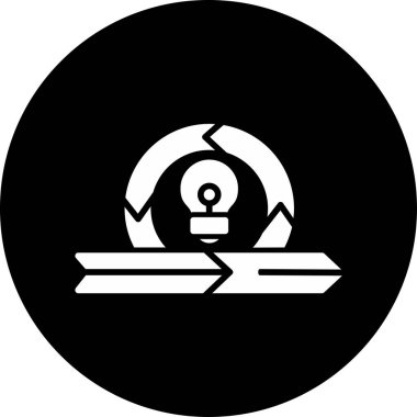 Çevik ağ simgesi vektör illüstrasyonu