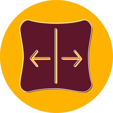 Elastisite simgesi vektör illüstrasyon tasarımı