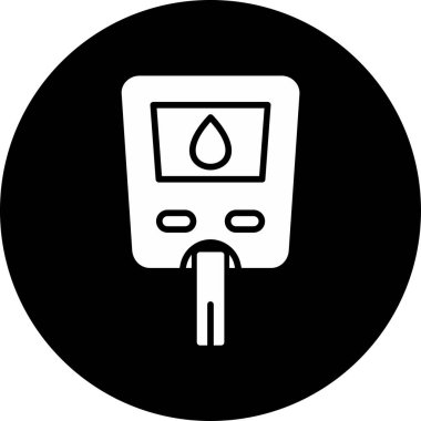 Basit Glikoz Ölçer 'in vektör çizimi