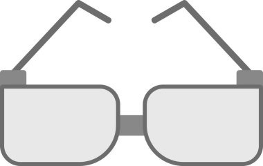 Güneş gözlüğü. Web simgesi basit illüstrasyon