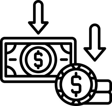 Web simgesi vektör illüstrasyonunu azalt