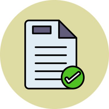 Kurallar. Web simgesi basit illüstrasyon