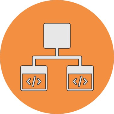 illustration of a flowchart representing data analysis workflows   clipart