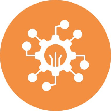 Dijital simge. Web tasarımı için özet çizim vektörü