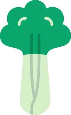 Brokoli web simgesi vektör çizimi