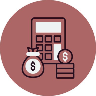 - İğrenç. Web simgesi basit illüstrasyon