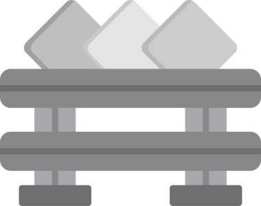 kanepe modern simge, vektör illüstrasyonu 