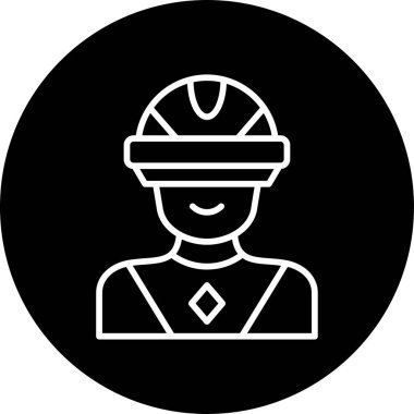 Süper kahraman ağ simgesi, vektör illüstrasyonu