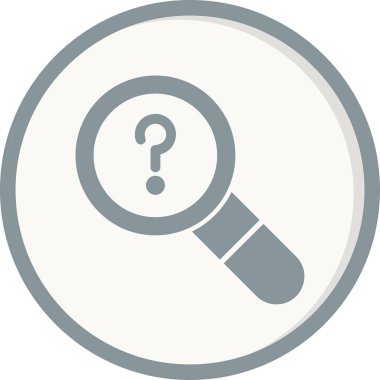 Ara. Web simgesi basit illüstrasyon 