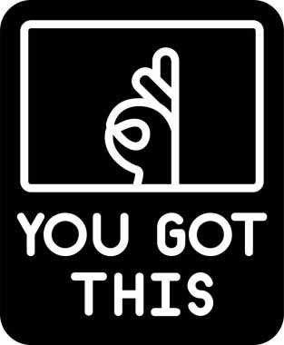 Simge vektör illüstrasyon tasarımı