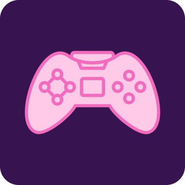 Oyun Denetleyici Web simgesi, vektör illüstrasyonu