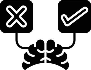 Seçim Web simgesi vektör illüstrasyonu