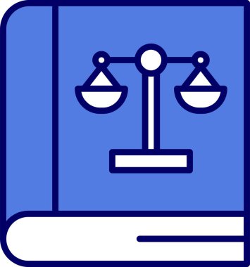 Hukuk. Web simgesi basit tasarım