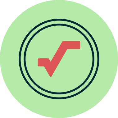 Kare Kök Ağı vektör çizimi