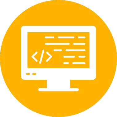 Web simgesi programlaması basit illüstrasyon