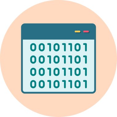 Tarayıcı modern simgesinin vektör illüstrasyonu