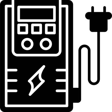 Kesintisiz Güç Arzı Elektrik Cihazı. Basit resimleme