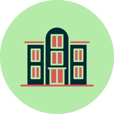 Alışveriş Merkezi simge vektör illüstrasyonu 