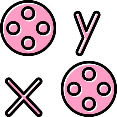 Sınıflandırma web simgesi vektör illüstrasyonu